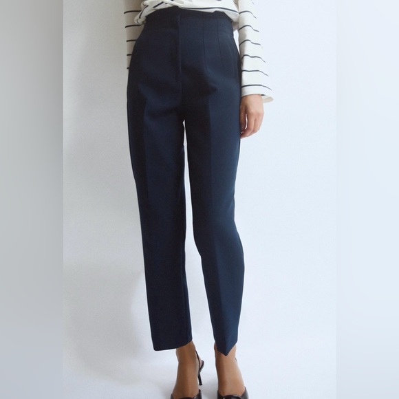 Zara High Waisted Work Pants - Picture 1 of 3